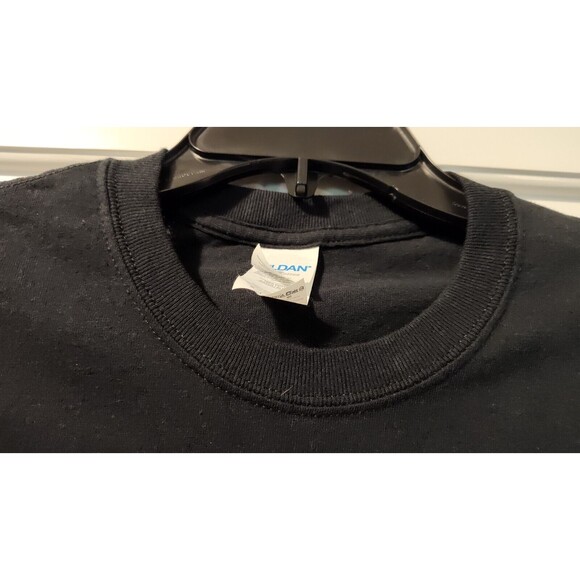 I'm Hers Men's Small T Shirt White Glove White Lettering Black Fast Shipping - Picture 13 of 14